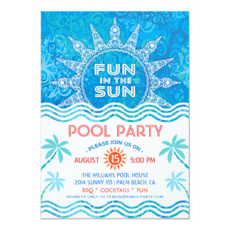 pool party invites