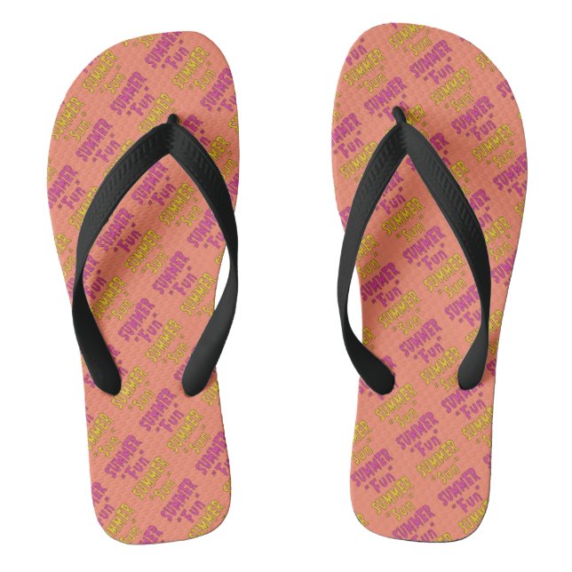 Summer Sun Summer Fun Thongs (Footbed)