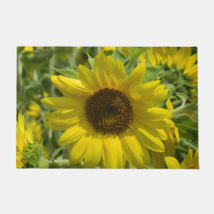 Summer Sunflower Door Mat