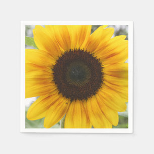 Summer Sunflower Paper Napkin