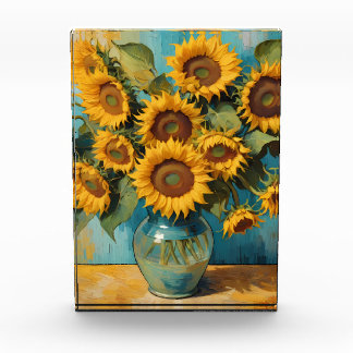 Summer Sunflower Photo Block