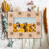 Summer Sunflowers Happy Family Decoration