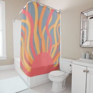Summer Sunrise Shower Curtain