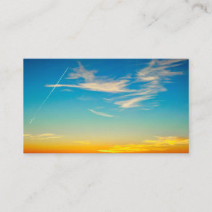 Summer Sunset Business Card