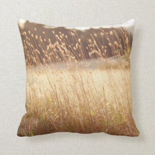 Summer Sunset Field Grass Cushion
