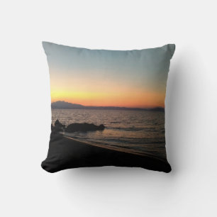 Summer Sunset GreeceThrow Cushion