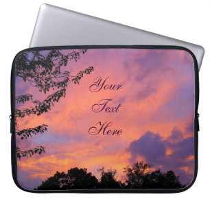 Summer Sunset Laptop Sleeve *Personalise*