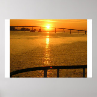 Summer Sunset Poster