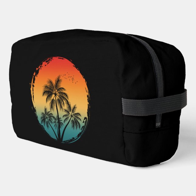 summer sunset sunrise vacation nature dopp kit (Left Corner)