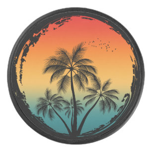summer sunset sunrise vacation nature hockey puck