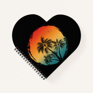 summer sunset sunrise vacation nature notebook