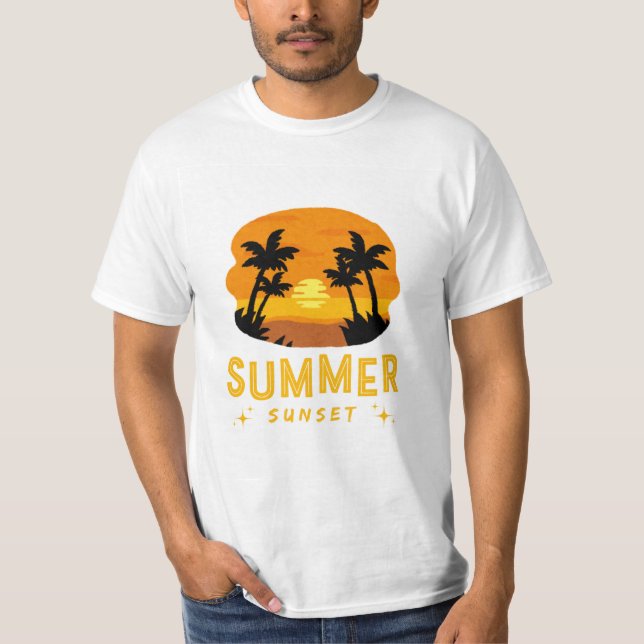 Summer sunset t-shirt (Front)