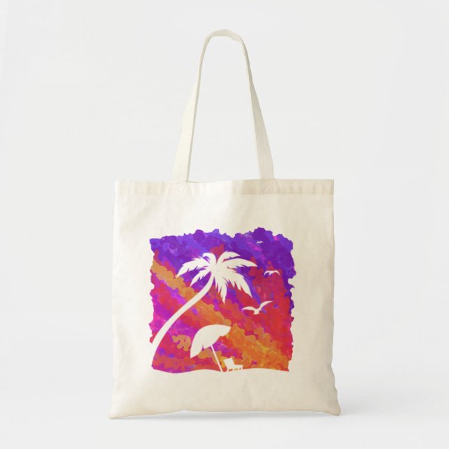 Summer Sunset Tote Bag (Front)
