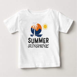 Summer Sunshine Baby Fine Jersey T-Shirt Design