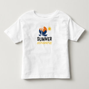 Summer Sunshine Design Toddler T-Shirt