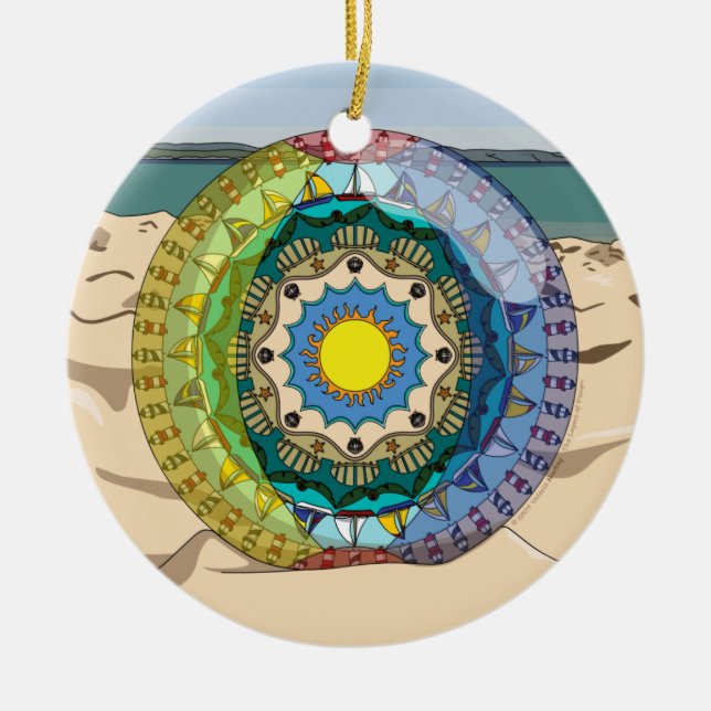 Summer Sunshine Ornament (Front)