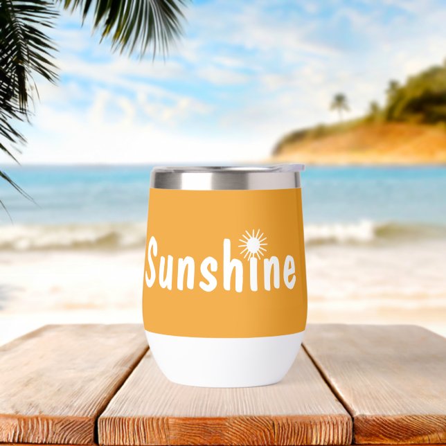 Summer Sunshine Typography Custom Colours  (Beach)