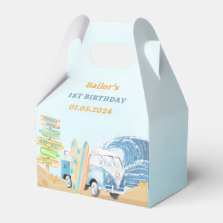 Summer Surf Birthday Party  Favour Box