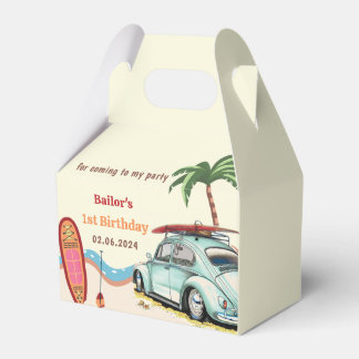 Summer Surf Birthday Party  Favour Boxes