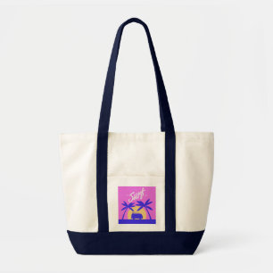 Summer Surf tote bags