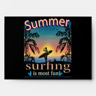 Summer - Surfing Is Most Fun Envelope