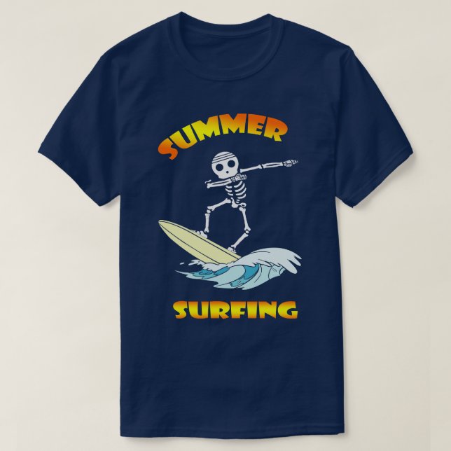 Summer Surfing TShirt 1 (Design Front)