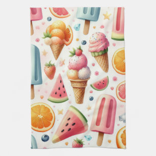 Summer Sweet escape Tea Towel