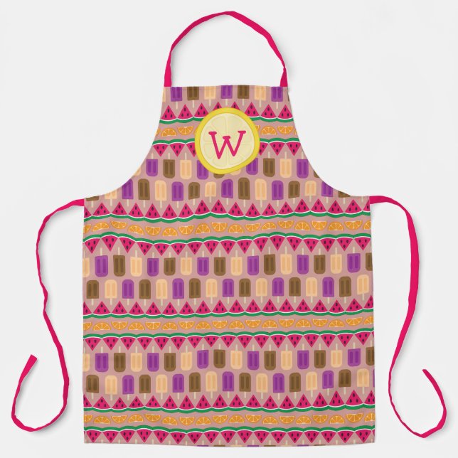 Summer Sweets All-Over Print Apron (Front)