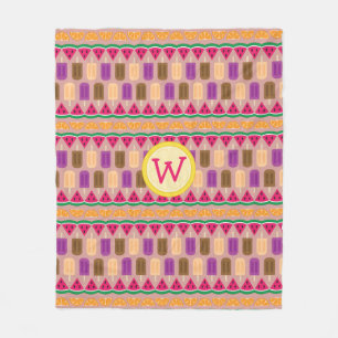 Summer Sweets Fleece Blanket