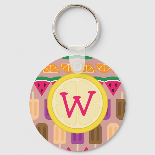Summer Sweets Keychain (Front)