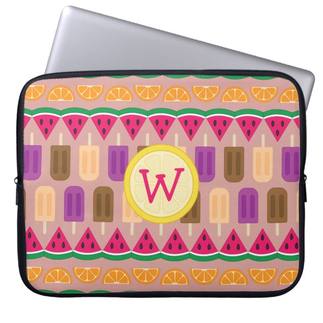 Summer Sweets Laptop Sleeve (Front)