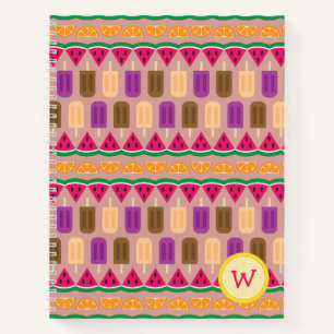 Summer Sweets Spiral Notebook