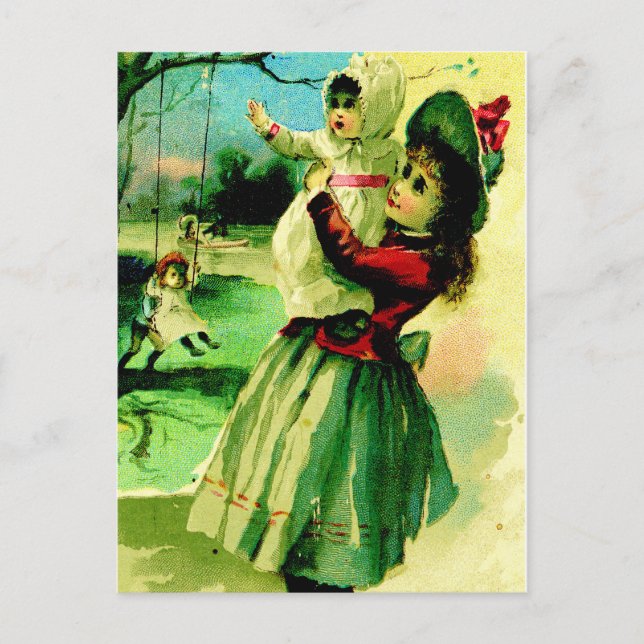 "Summer Swing" Postcard (Front)