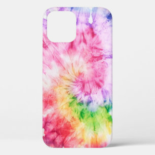 Summer Swirls: Pastel Tie-Dye Pattern iPhone 12 Case