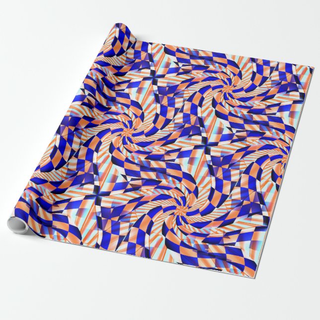 Summer Swirls.... Wrapping Paper (Unrolled)