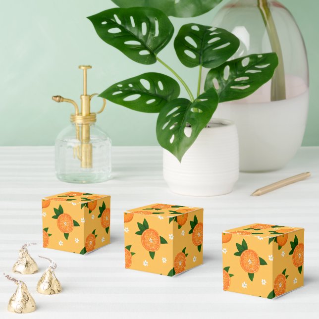 Summer Tangerines Favour Box (Multiple)