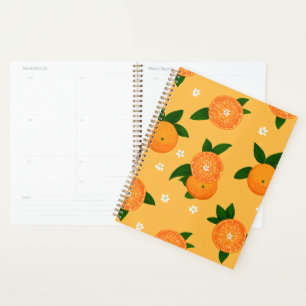 Summer Tangerines Planner