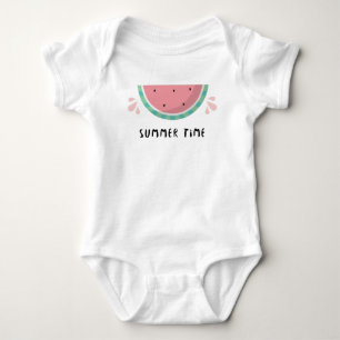 Summer time baby bodysuit