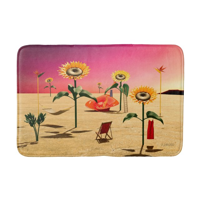 Summer Time Bath Mat (Front)