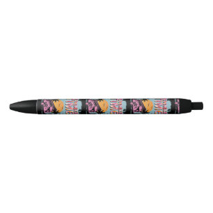 Summer Time Black Ink Pen