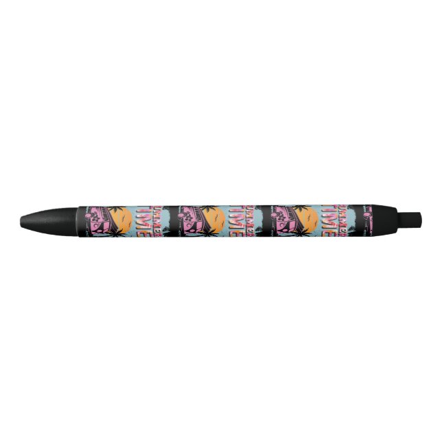Summer Time Black Ink Pen (Front)