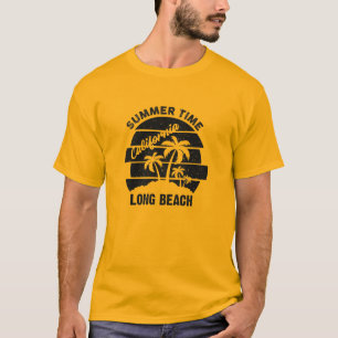 Summer Time California Long Beach T-Shirt