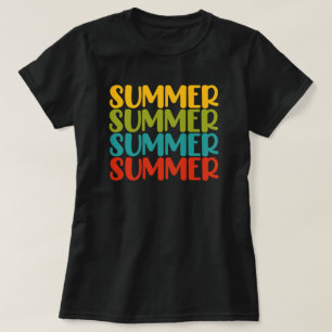 Summer Time Colourful T-Shirt