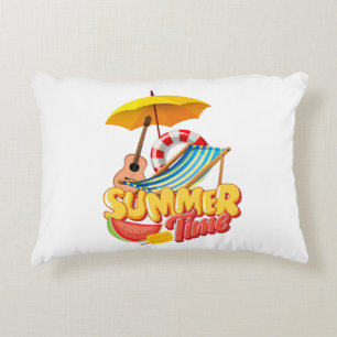 Summer time decorative cushion