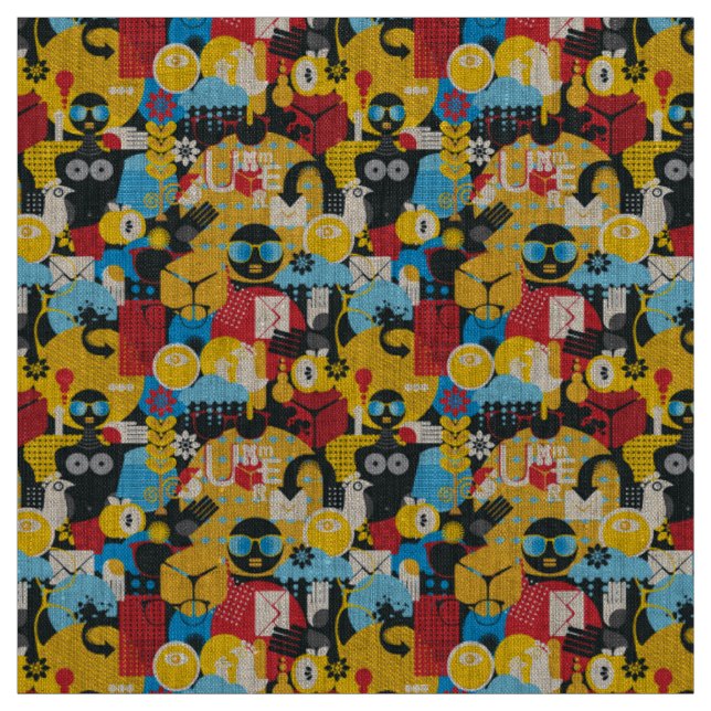 Summer time fabric (Swatch)
