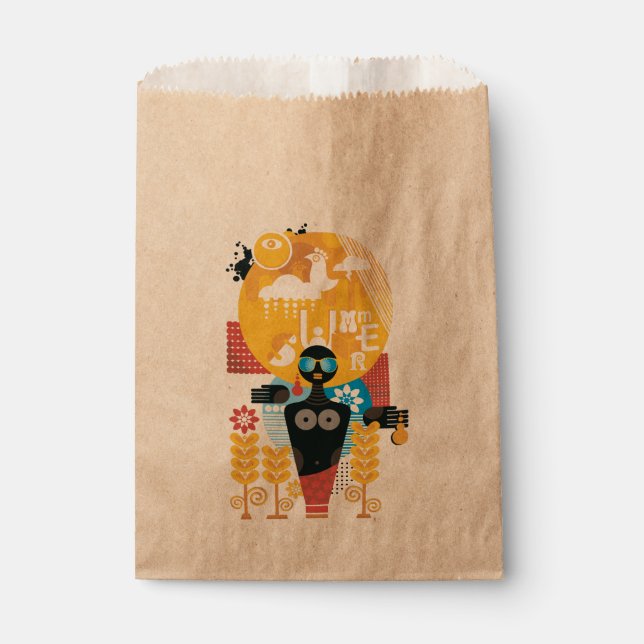 Summer time favour bag (Front)