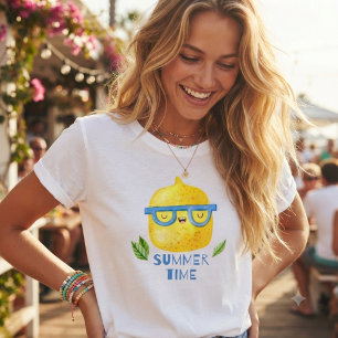 Summer time & Funny summer lemon T-Shirt