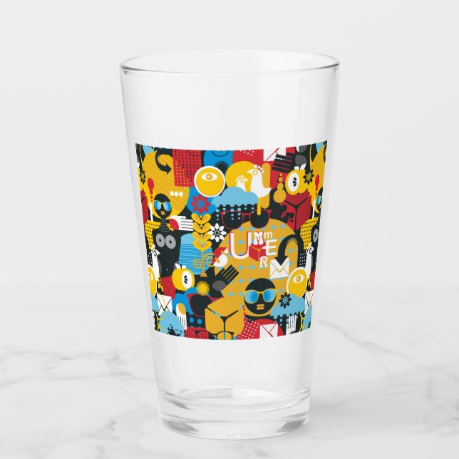 Summer time glass (Front)