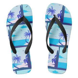 Summer time - Gloomy Blue Edition Thongs