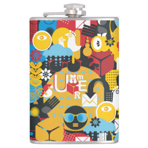 Summer time hip flask